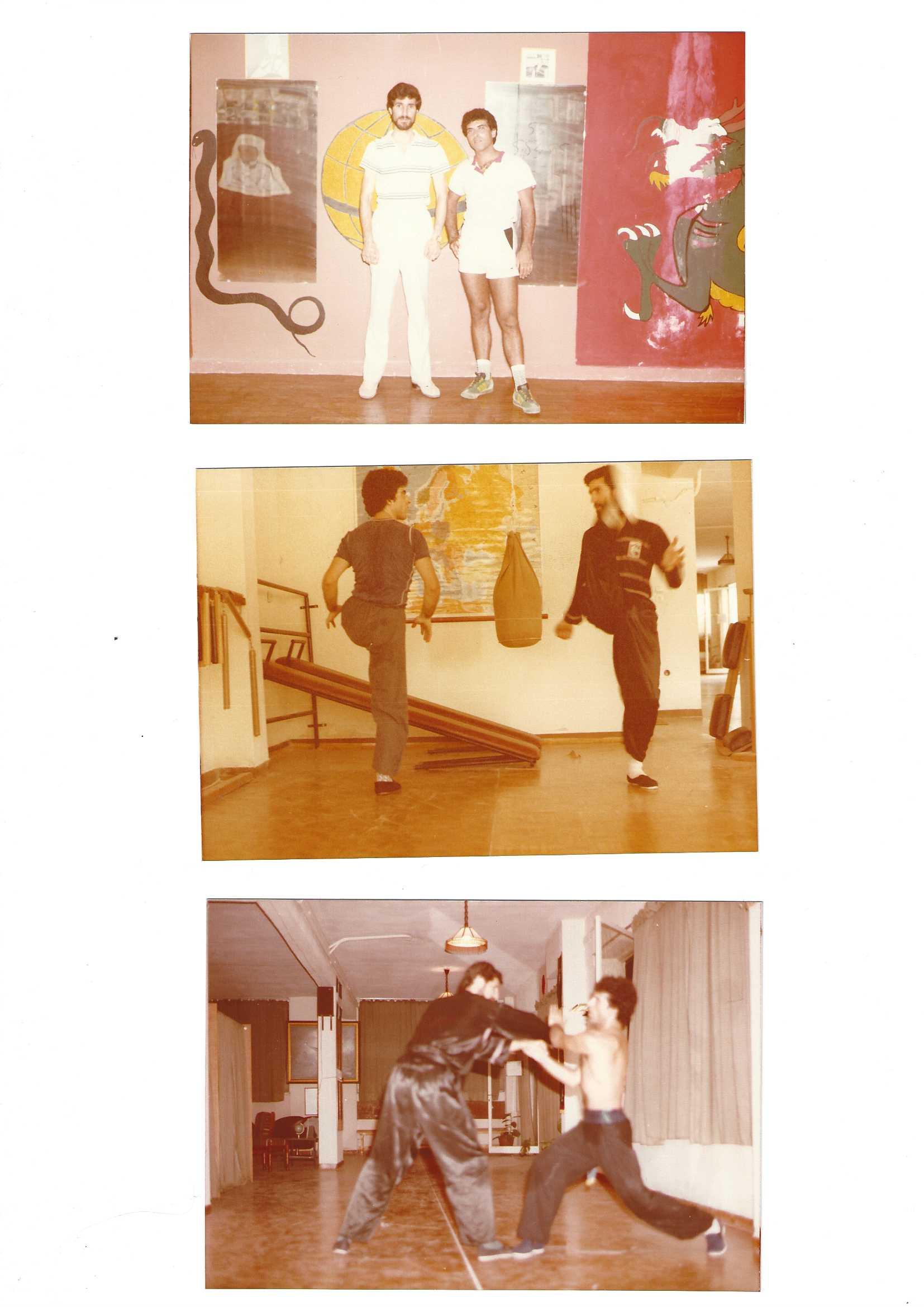 Historisk bild från Westeras Tai-Nui Club i Västerås - kampsportsträning och tävlingar sedan 1976